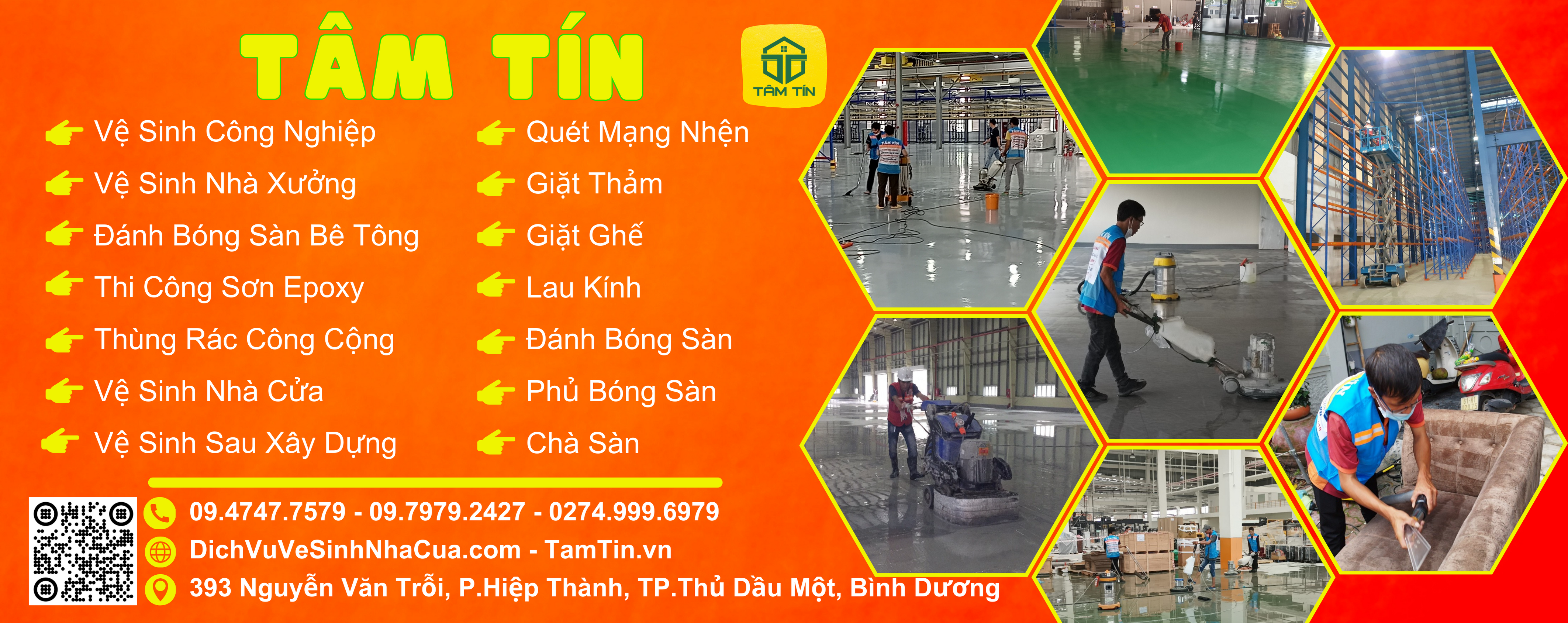 Dịch vụ vệ sinh nhà cửa Bình Dương